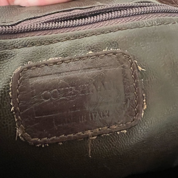 Vintage Cole Haan Leather Bucket Bag - Picture 3 of 7